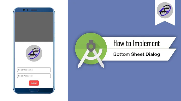 How to Implement Bottom Sheet Dialog in Android Studio | BottomSheet | Android Coding