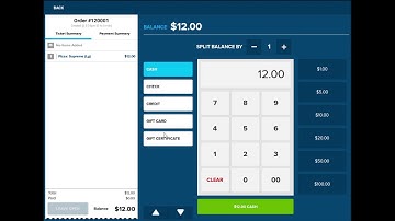 Duet POS System - Closing a Ticket