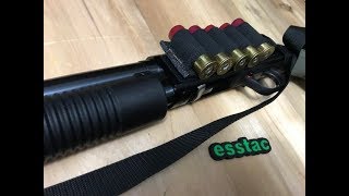 Best Reload Method for a Home Defense Shotgun - Esstac Velcro Cards!