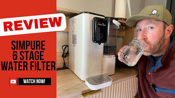 SimPure Y9A Countertop RO Water Filter Review – 6-Stage Purification, No Installation Needed!