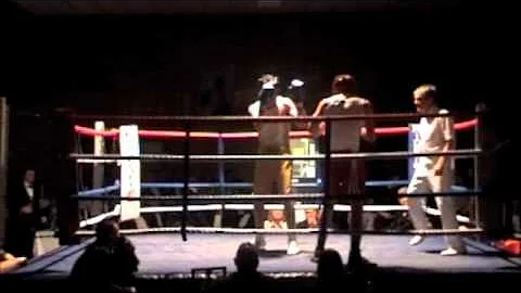 Lawrence Cartwright boxing match
