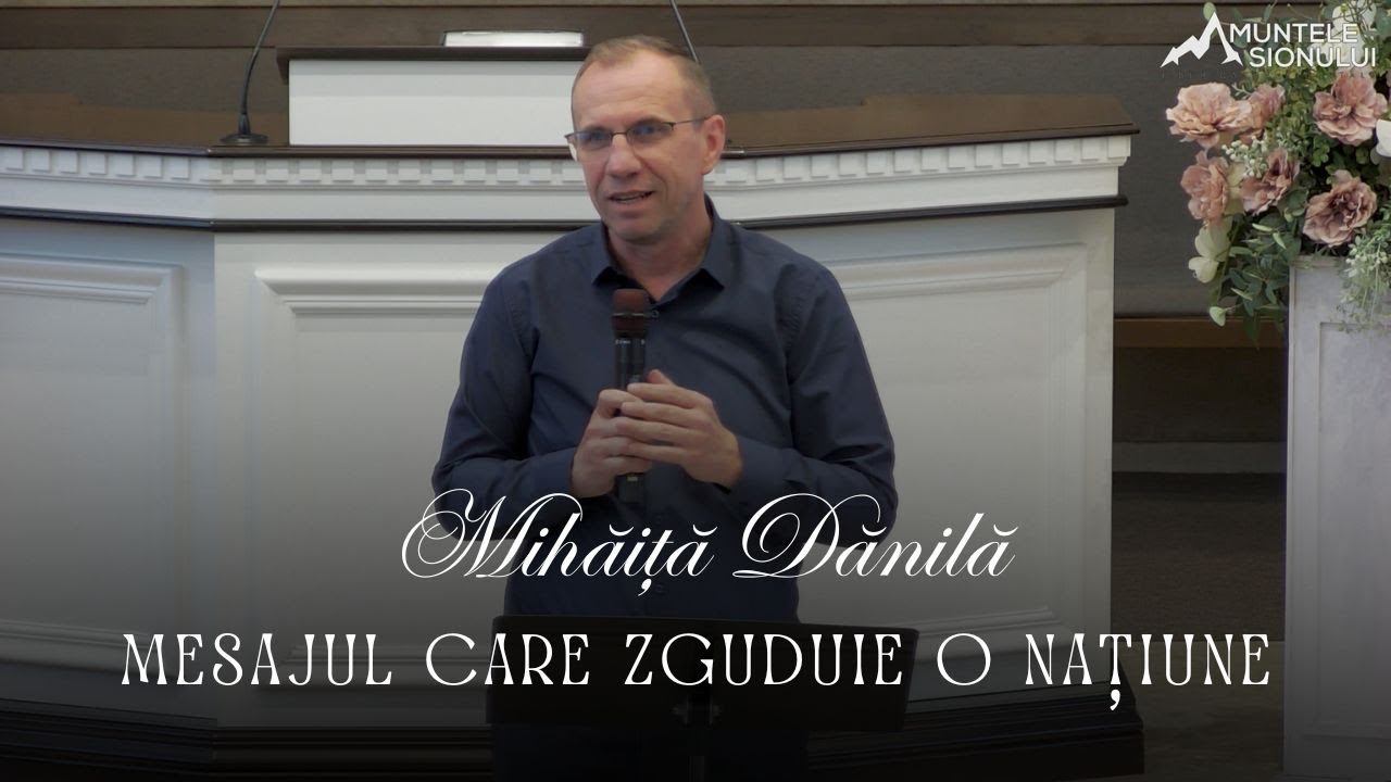 Mihăiță Dănilă - Mesajul care zguduie o națiune