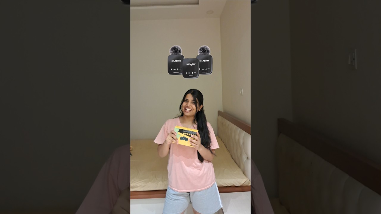 Digitek DWM 101 wireless microphone unboxing 