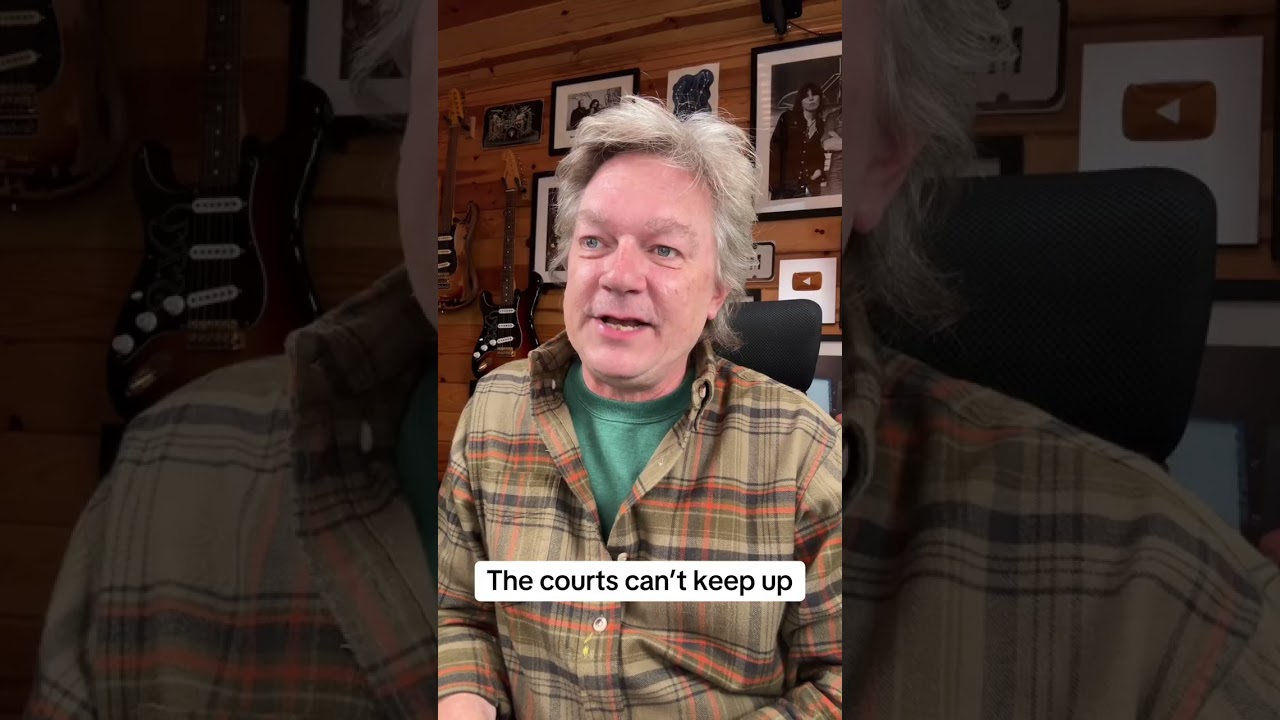 The courts can’t keep up