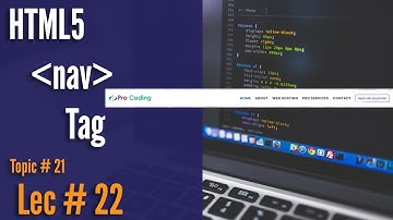 HTML5 nav Tag || HTML and CSS lectures for beginners in Hindi/Urdu