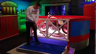The Wall of Death at Putters Adventure Golf at Superbowl Warrington screenshot 5