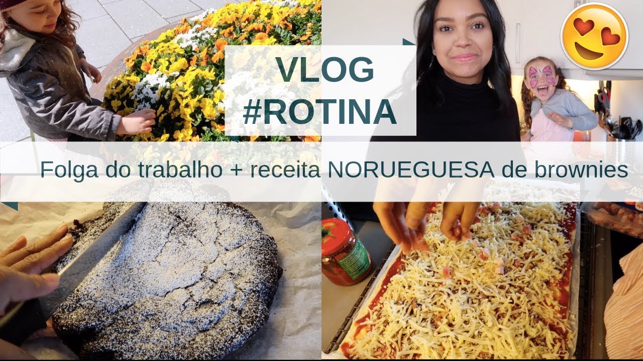 #ROTINA DE UM DIA DE FOLGA DO TRABALHO + A MELHOR RECEITA NORUEGUESA DE BROWNIES!