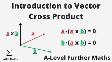 Introduction to Vector Cross Product (Further Vectors 8) | A-Level Further Maths