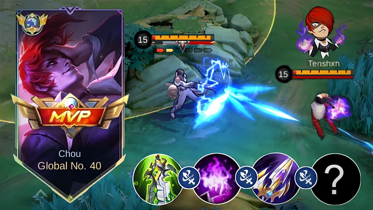 THIS CHOU NEW ONE SHOT BUILD TRICK WILL MAKE META HERO USELESS IN HIGH RANK 🔥🔥
