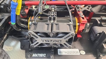4010 Double Cooling Fan Installation on Arrma Limitless
