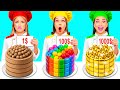 1$ vs 100$ vs 1000$ Défi de Cuisine | Bataille de Nourriture