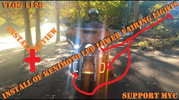 Install of Kenimoto LED Lower Fairing Lights