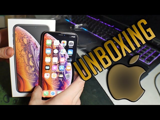 GOLD iPhone XS 256GB | Unboxing & Setup