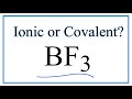 Nature and Properties of BF3