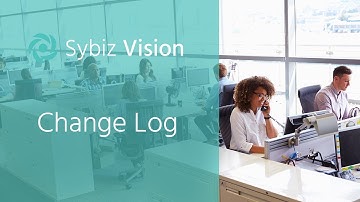 Change Log | Sybiz Vision