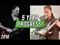 5 Year Guitar Progress | 5000+ Hours Later (DON'T make these mistakes...)