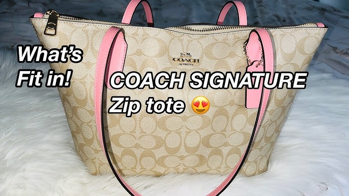Review: Coach City Zip Tote in Crossgrain Leather & Mapo Tofu