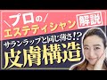 皮膚の構造【表参道　エステ　レーヴ】エステティシャンのプロが超詳しくわかりやすく解説。青山　エステサロン　ド　レーヴ監修❣️