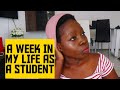 Vlog  a week in my life as a student and   living room overhaul