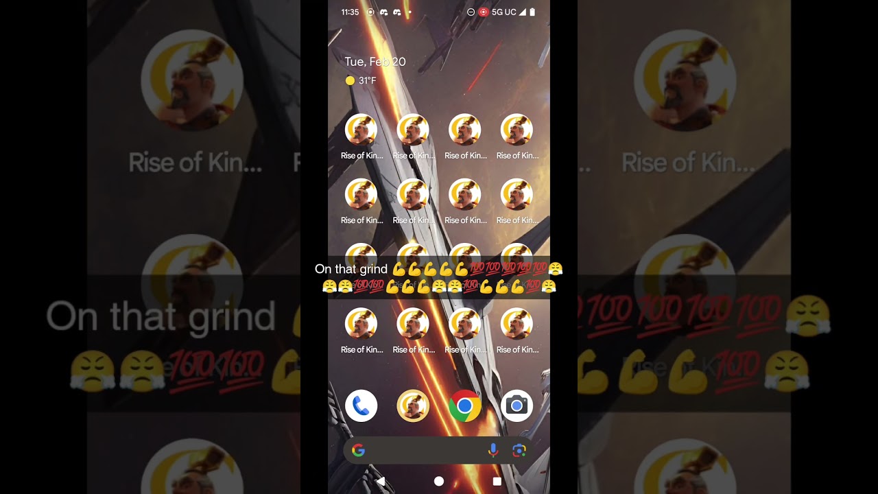 I have over 60 million power in rise of kingdoms!!! ( does this mean I can beat my wife now ?)