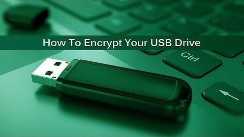 How to Encrypt a USB Flash Drive on Ubuntu