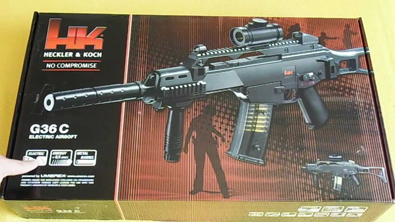 Heckler Und Koch G36C Softair Test