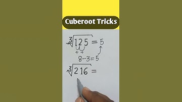Cuberoot Tricks || @Sky Struggle Education #short