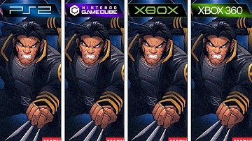X-Men: Next Dimension (2002) PS2 vs GameCube vs XBOX vs XBOX 360 (Graphics Comparison)
