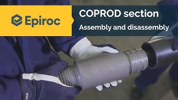 COPROD section, assembly and disassembly
