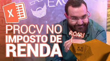 IMPOSTO DE RENDA com PROCV aproximado