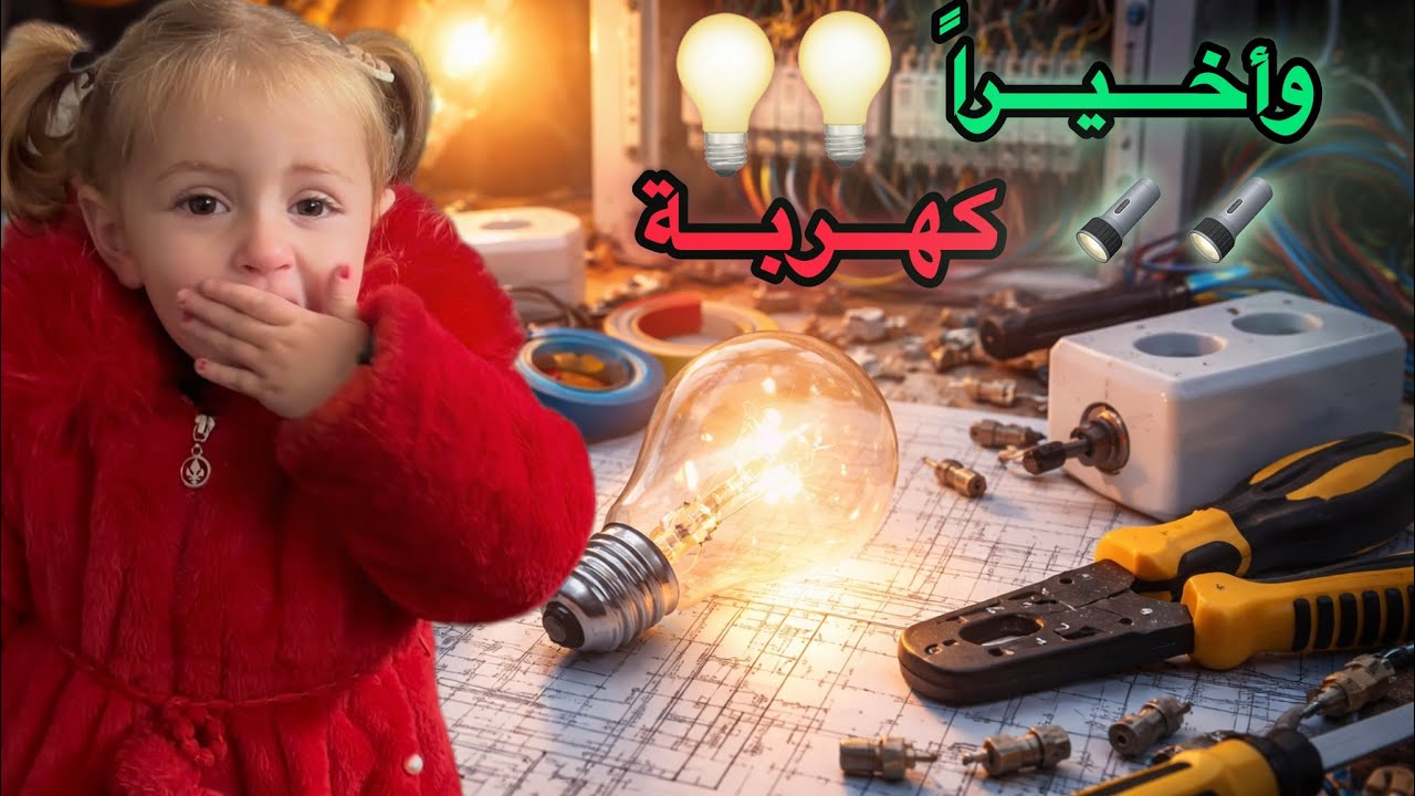 أخيراً.. كهربة 💡| بعد سنتين ونص من الحر/ب صار عنا نور ⚡️🔌