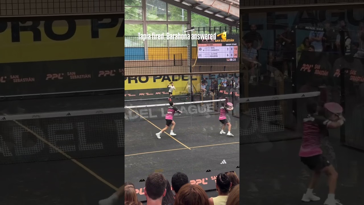 Javier Barahona hit the uno reverse on Agustin Tapia 🔄