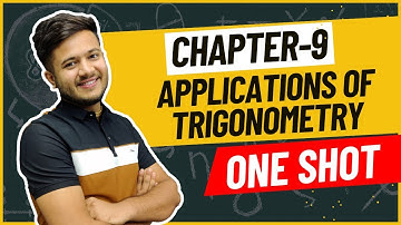 Application of Trigonometry|2023-24| Class 10 Maths Chapter- 9 |One Shot chapter 9 | Deepak sir