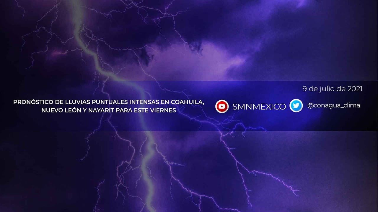 Pronóstico 9 De Julio De 2021 0800 H Youtube 