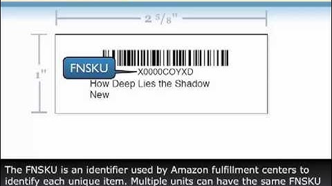 Labelling FBA Inventory