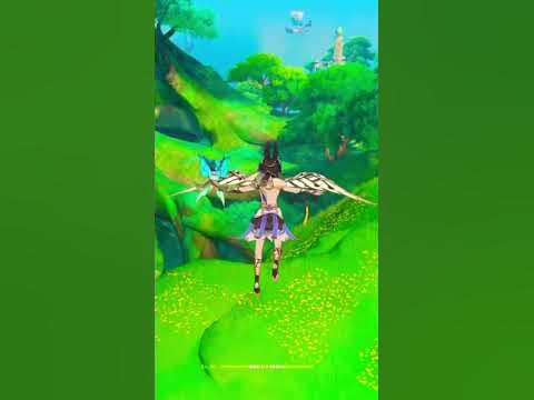 Easily Missed Rooftop Chest in Port Ormos #shorts #genshinimpact #