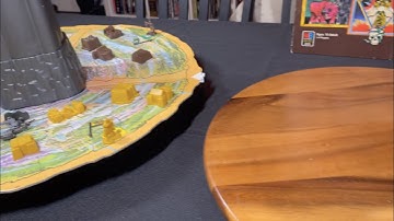 Dark Tower board game (1981) - Second lazy Susan attempt