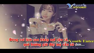 Karaoke Quê Tôi - Minh Tuyết