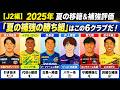 【J2編：夏の補強】勝ち組はこの5クラブだ！磐田・札幌など！