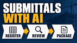 How to Manage Construction Submittals with AI (Register → Submission Pack)