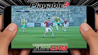 Pro Evolution Soccer 2013 On Mobile ไทย - Gameplay (Dimensity 700 - RAM 4) - Bannerhub v3.1.0 Setup screenshot 1