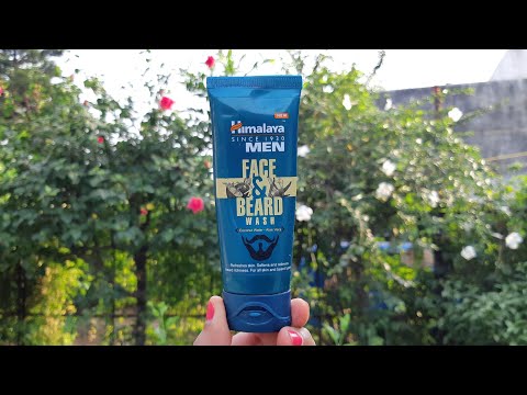 Himalaya herbals men face & beard face wash review, best face wash for men for summers n winters,