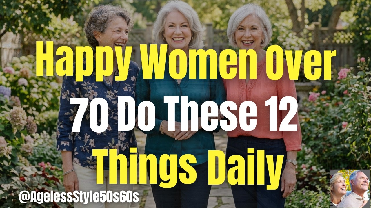 Doov R70 12 things Happy women over 70 Do daily (from a cheerful old woman ...
