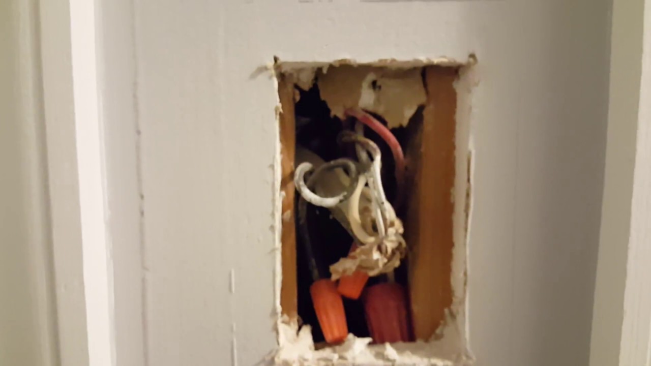 Testing Older Home Electrical Wiring Missing Junction Box YouTube