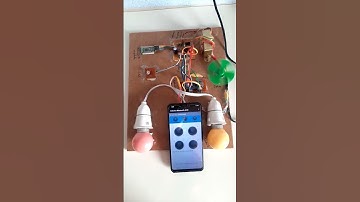 Bluetooth 📱Home Automation Project #science #tech #project #hack #technology #shorts