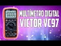 MULTÍMETRO DIGITAL VICTOR VC97 REVIEW COMPLETO