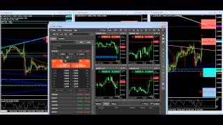 Live Forex Trading - 90 Pips Profit Ed Derovic - 24 April 2013