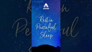 Relaxing Sleep Story: Abide Meditation