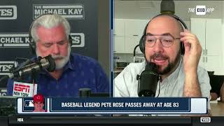 The Hit King Pete Rose Passes Away at 83  - The Michael Kay Show TMKS October 1 2024
