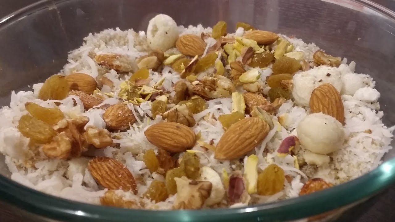 Winter Special Makhana Dry Fruits Recipe YouTube